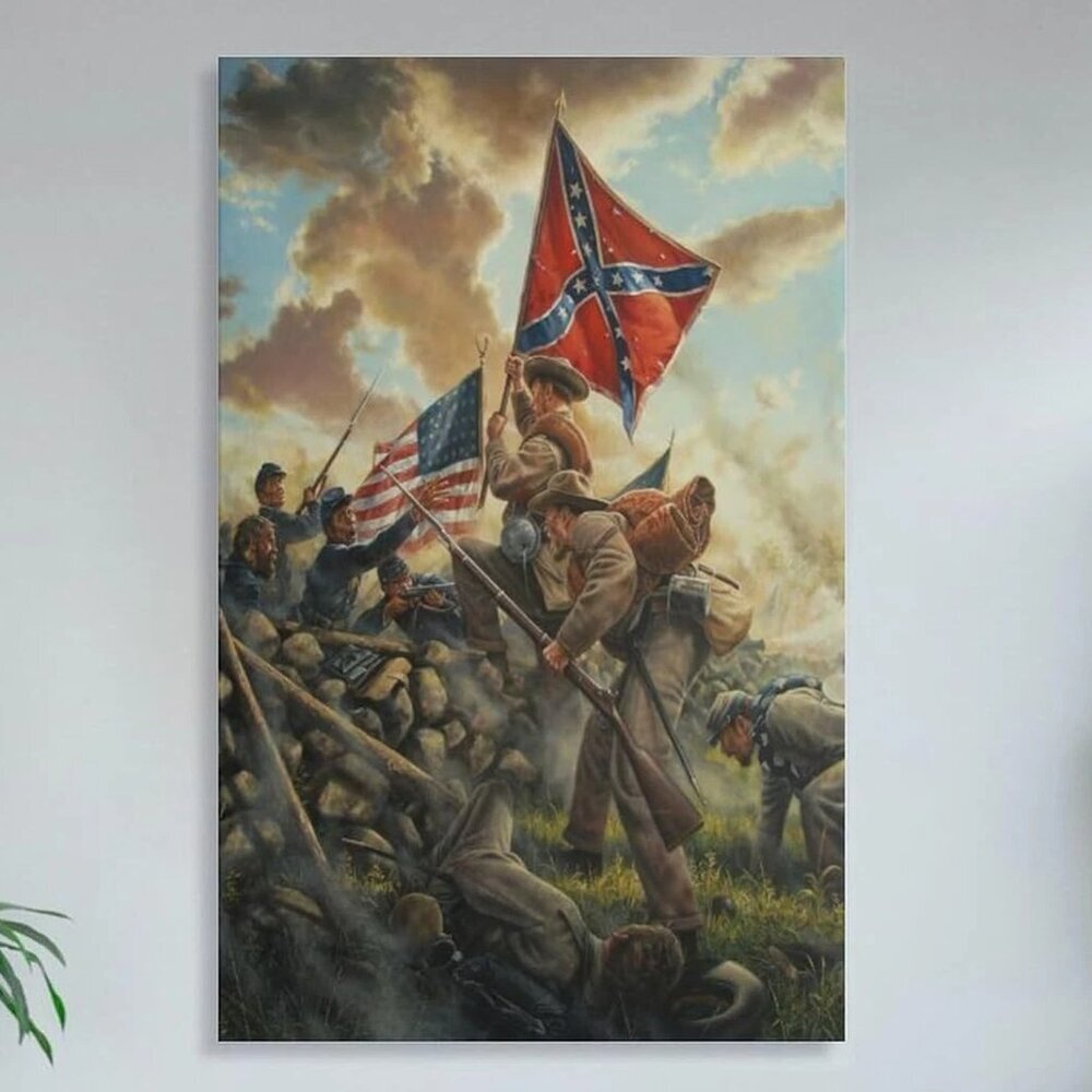 Stunning American Civil War Art Print Canvas Art Poster And Wall Art Picture 165